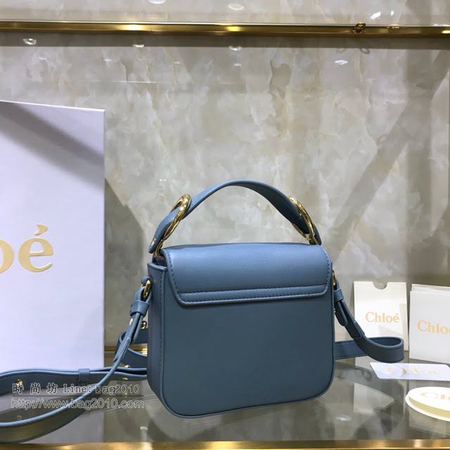 Chloe女包 克洛伊經典C bag小牛皮拼接麂皮包包 Chole手提肩背斜挎包  jjh1215